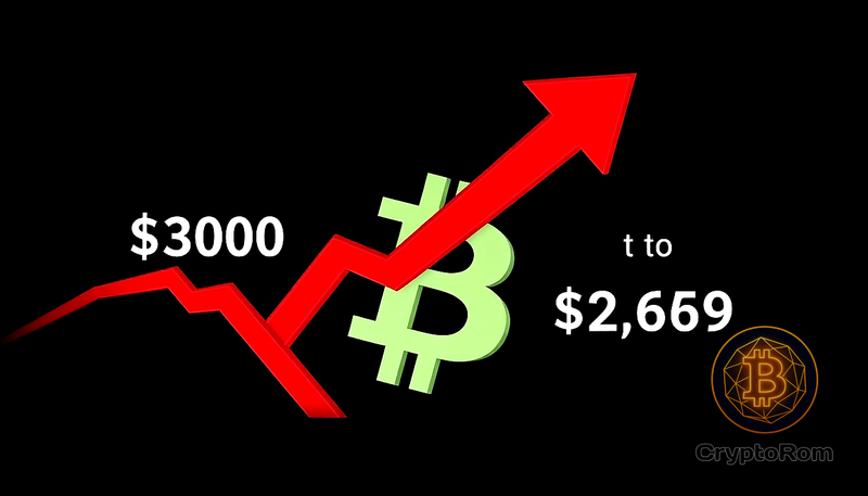 📉 Bitcoin падает на $3000 за 12 часов