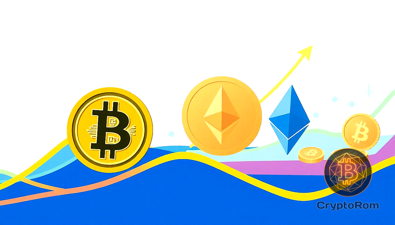 📈 Bitcoin и Ethereum растут на фоне изменений в альткойнах