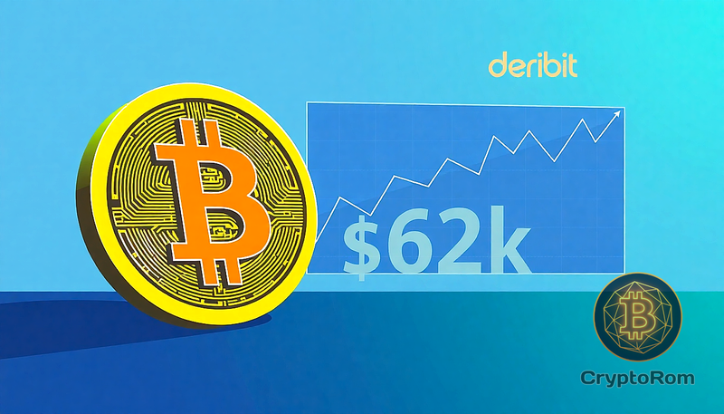 📈 Bitcoin близок к ключевой отметке в $62k