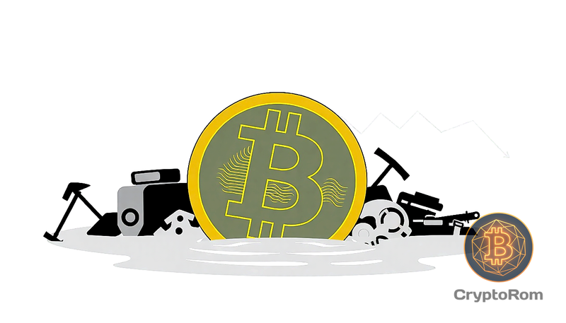 📉 Усложнение майнинга Bitcoin снизилось на 14%