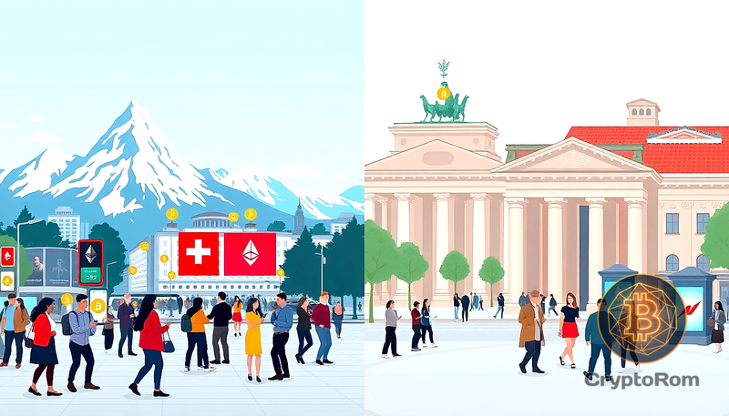 🇨🇭 Использование криптовалют в Швейцарии вдвое выше, чем в Германии
