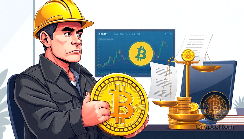 🎲 Биткоин-майнер сделал ставку на краткосрочный кредит, равный 97% его запасов BTC