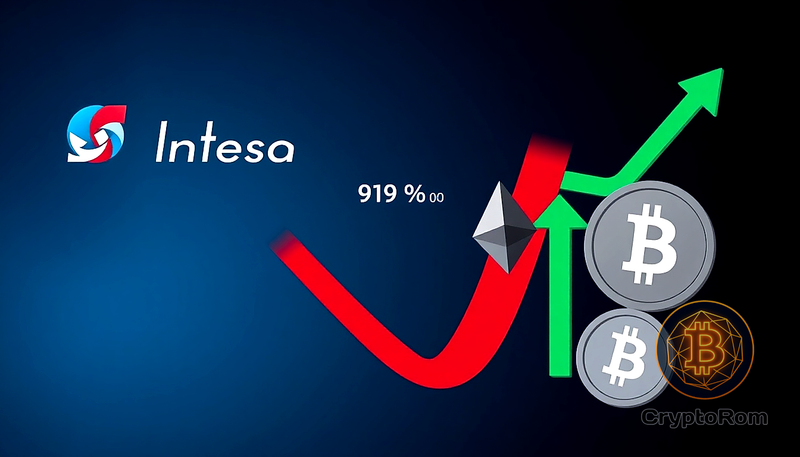 📉 Intesa Sanpaolo сократила долю в IBIT на 94% и утроила вложения в эфирные ETF