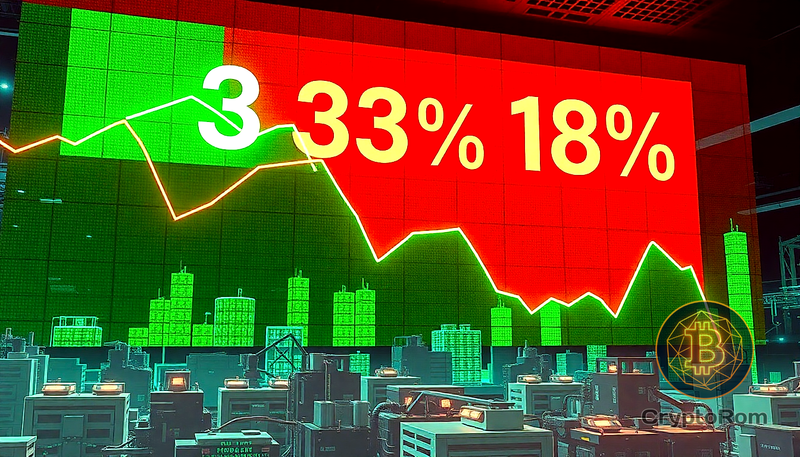 📉 Рынок акций Южной Кореи обвалился на 33%, затем подскочил на 18%