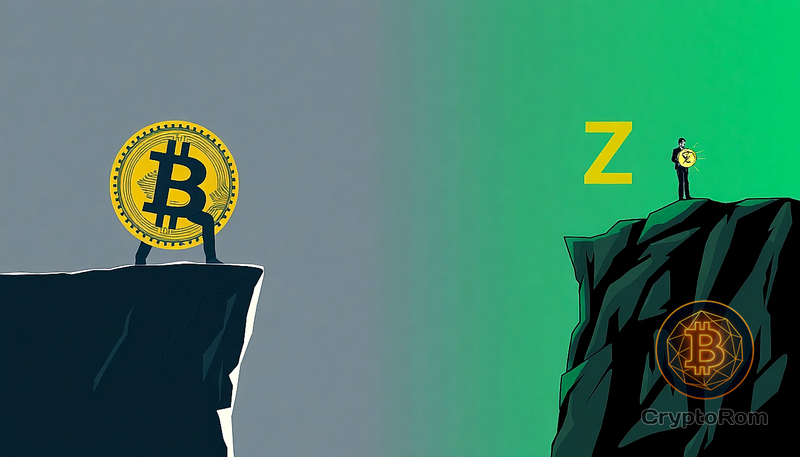 📊 Bitcoin испытывает терпение рынка, Zcash даёт надежду