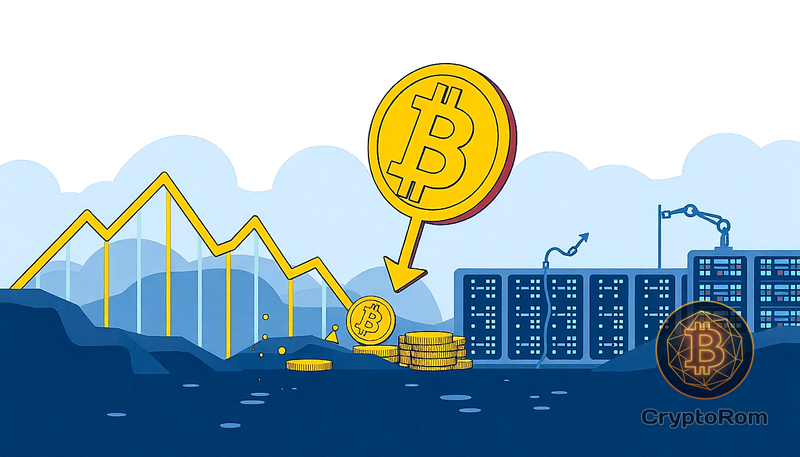 💰 Крупный майнер продал 1,619 биткоинов с убытком в $47 миллионов