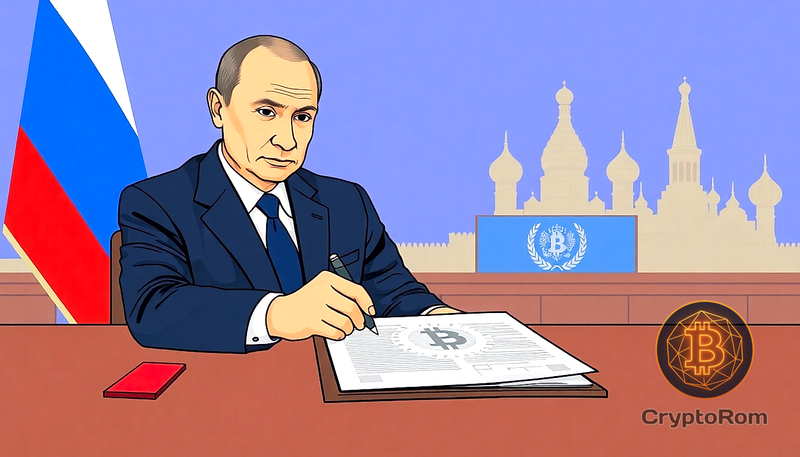 📜 Путин подписал первый закон о криптовалюте в России