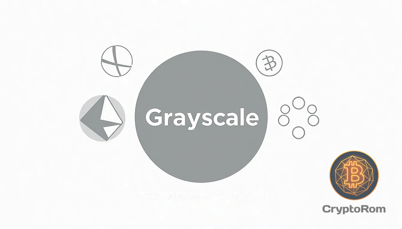 🔍 Grayscale отозвала три крупные заявки на альткоиновые ETF