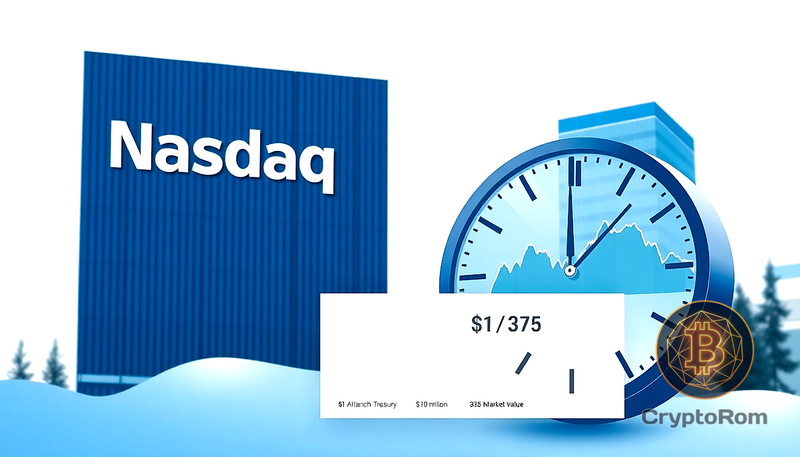 ⏰ Nasdaq устанавливает дедлайн для Avalanche Treasury из-за неудач с листингом