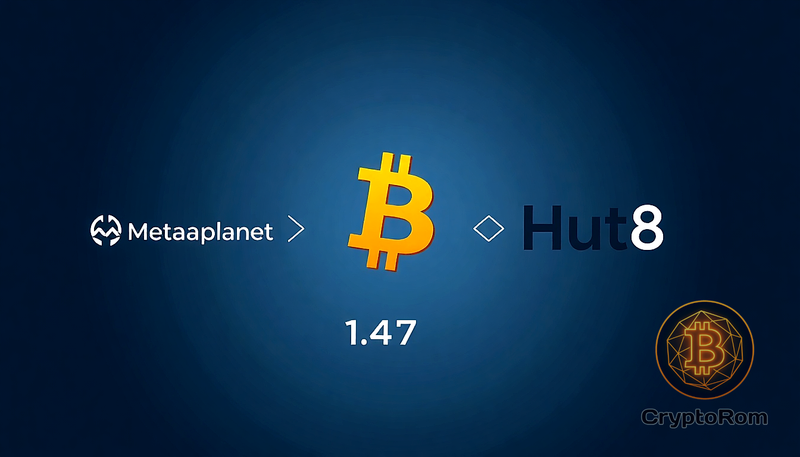 📉 Metaplanet и Hut8 сняли $125 млн в Bitcoin с бирж