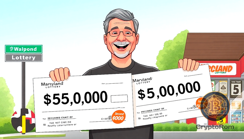 🎉 Житель Мэриленда дважды выиграл $50,000 за год