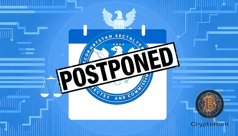 📅 SEC откладывает встречу по криптоправилам