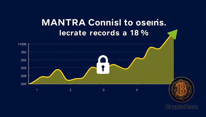 📉 MANTRA token упал на 18% до рекордного минимума из-за остановки блокчейна