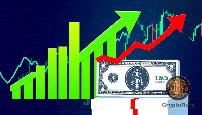 📈 Рост крипто-ETF на $1,61 млрд может затормозиться из-за роста доходности казначейских облигаций США