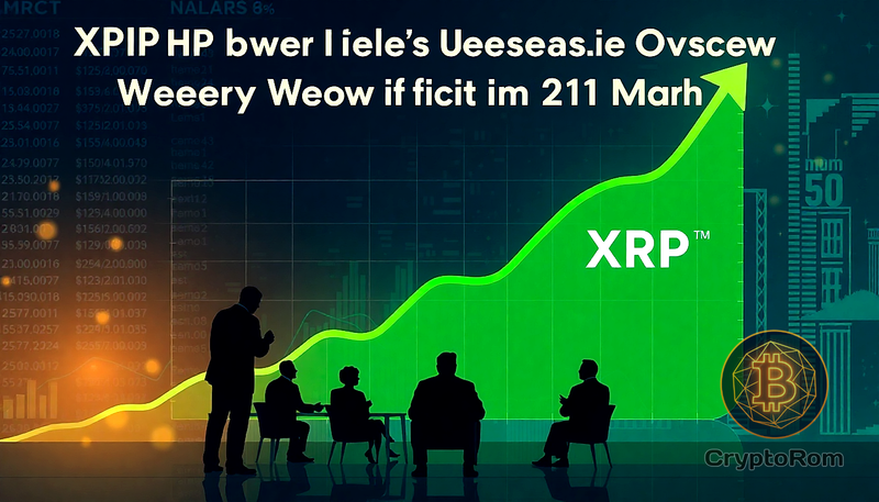 📈 XRP демонстрирует крупнейший недельный рост за 21 месяц