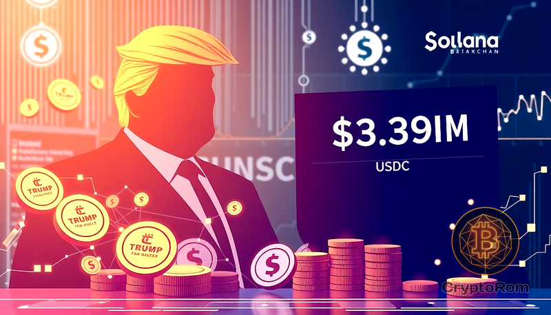 💰 Команда Трампа собрала $3,39 млн за 10 часов на токенах TRUMP