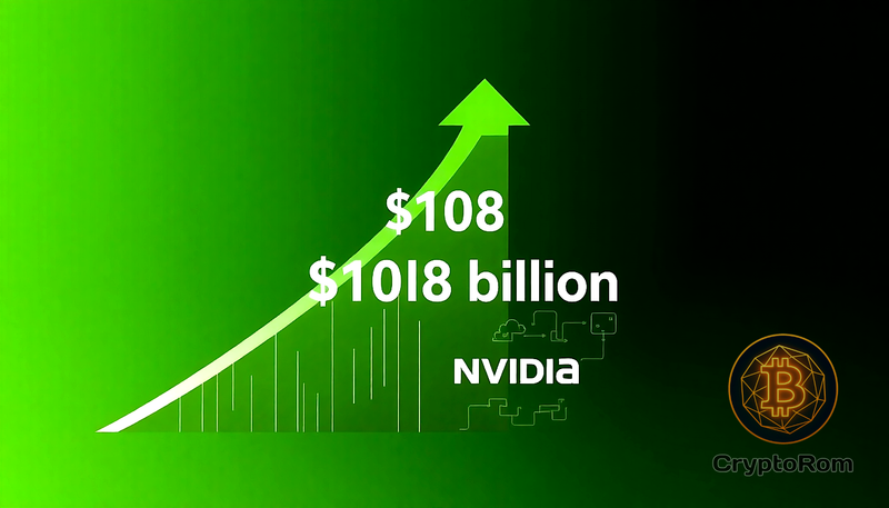 📈 Nvidia увеличивает прогноз доходов до $108 миллиардов в следующем квартале