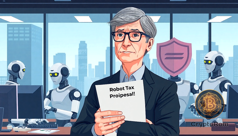 🤖 Билл Гейтс предлагает налог на роботов и защиту рабочих мест