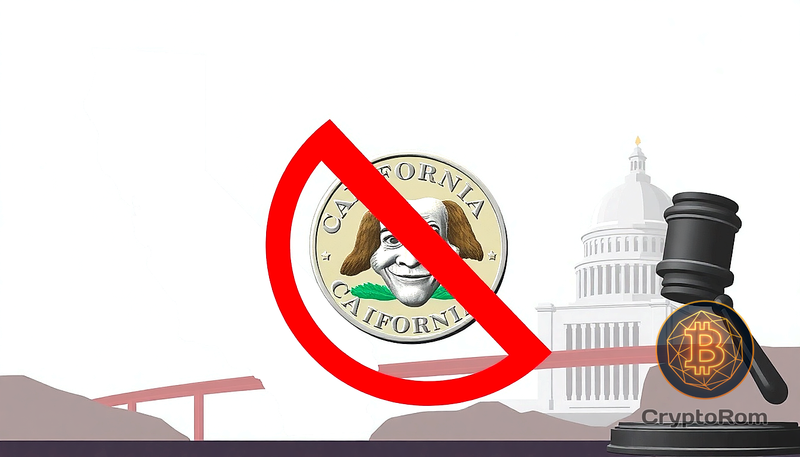 🚫 Калифорния запретит чиновникам выпускать мем-коины