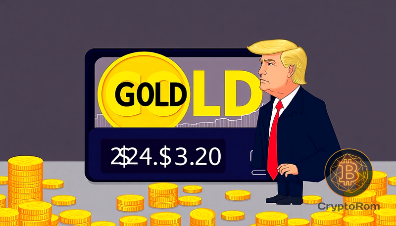 💰 Аккаунт, связанный с Трампом, обанкротил токен GOLD, заработав $312K