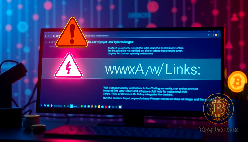 ⚠️ Опасные ссылки: угроза для работников криптоиндустрии