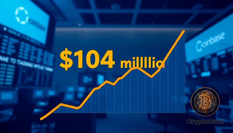 📈 Coinbase фиксирует резкий скачок в торговле US500 на $104 млн