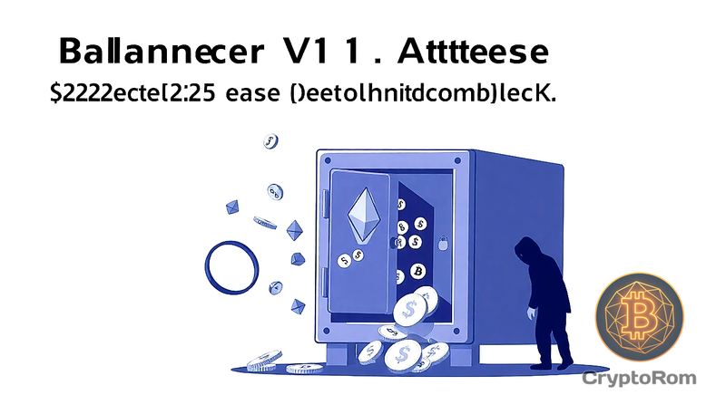 🔒 Balancer V1 подвергся атаке на $234K из-за ошибки округления