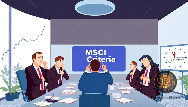 📈 Strategy критикует новые критерии MSCI