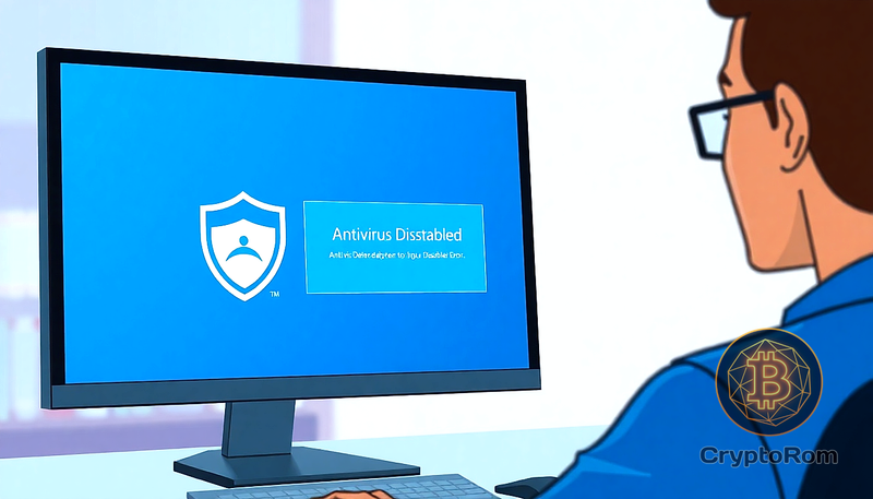 🔒 Microsoft просит игнорировать ошибку «Антивирус отключен»