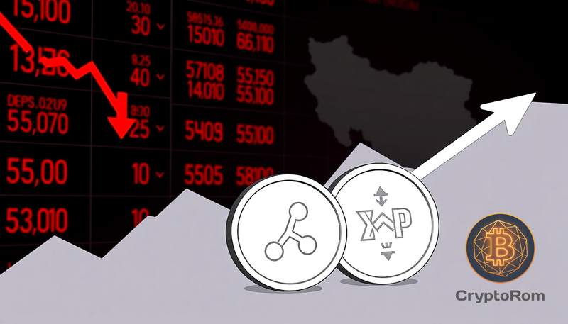 📉 Крупные токены Solana, Ether и XRP лидируют в падении на фоне обострения в Иране