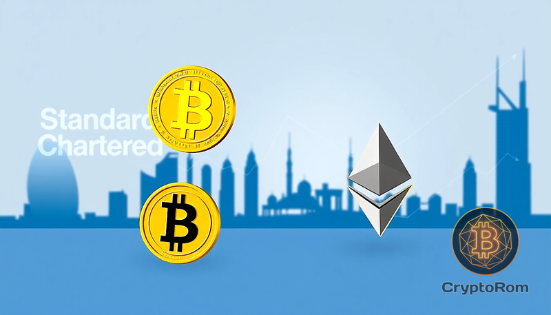 💼 Standard Chartered запускает торговлю Bitcoin и Ether в ОАЭ