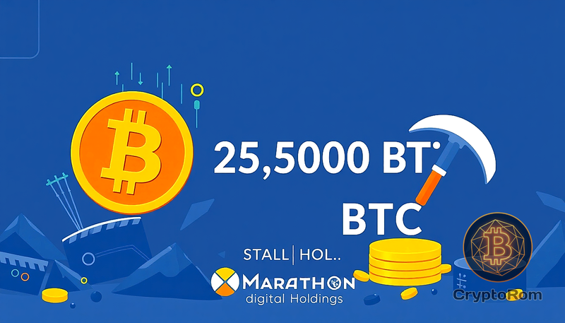 ⛏️ Marathon увеличивает запасы до 25,000 BTC