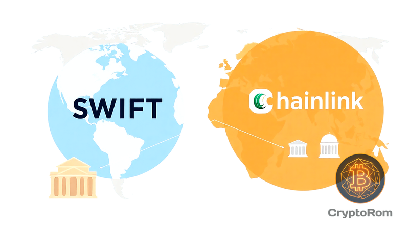 🌐 SWIFT интегрирует Chainlink для 600 банков