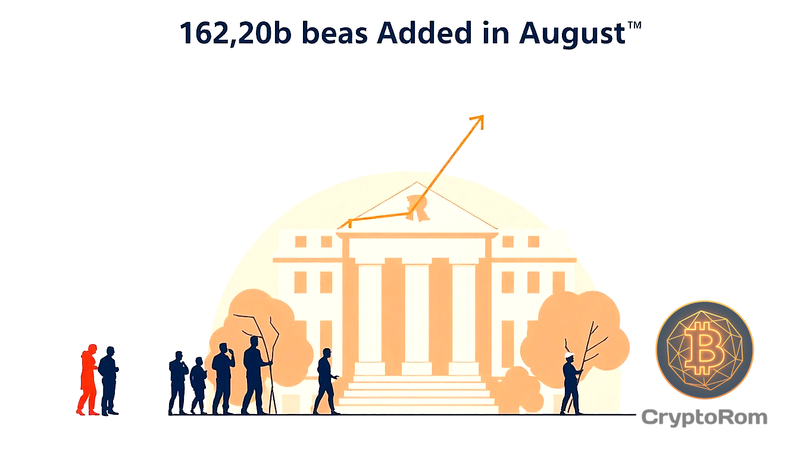 📈 В США в августе создано 162,000 рабочих мест, что выше ожиданий