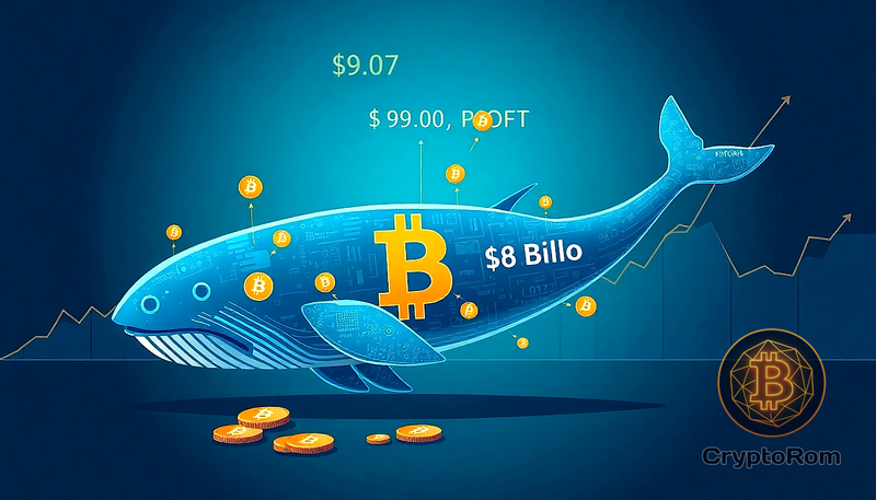 📈 Киты Bitcoin фиксируют рекордную прибыль в $9,07 млрд