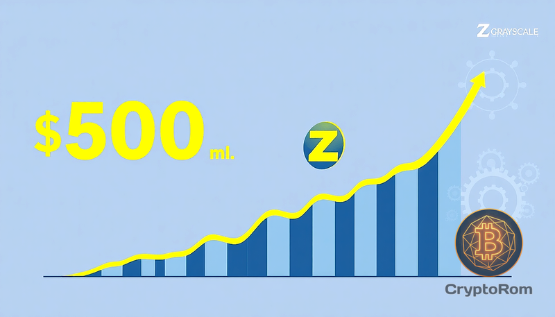 📈 Zcash ETF от Grayscale превысил $500 млн