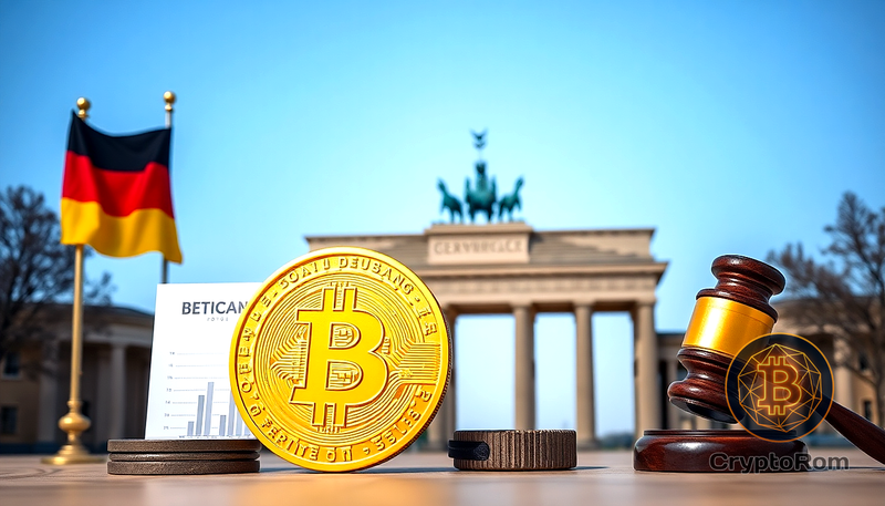 📉 Германия планирует обложить налогом биткойн, как акции