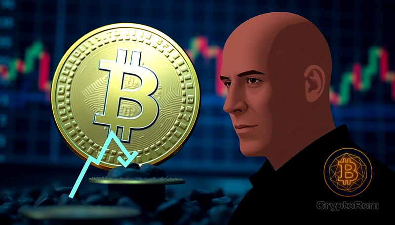 📉 Падение цены биткоина на фоне заявлений главы Coinbase