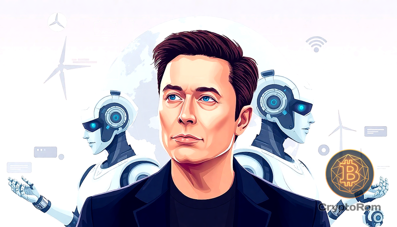 🤖 Илон Маск: ИИ и роботы удвоят мировую экономику