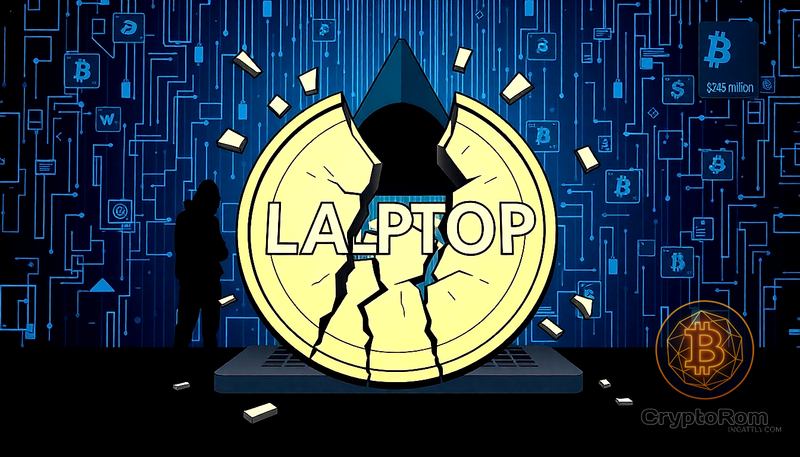 💻 Коллапс токена LAPTOP и криптовалютные кражи на $245 миллионов