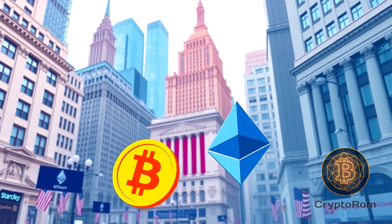 📈 Уолл-стрит продолжит внедрение криптовалют, даже если Clarity Act не примут