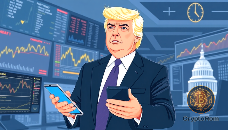📈 Дональд Трамп активно торгует акциями