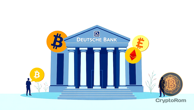 🏦 Deutsche Bank запускает хранение криптовалют для институциональных клиентов
