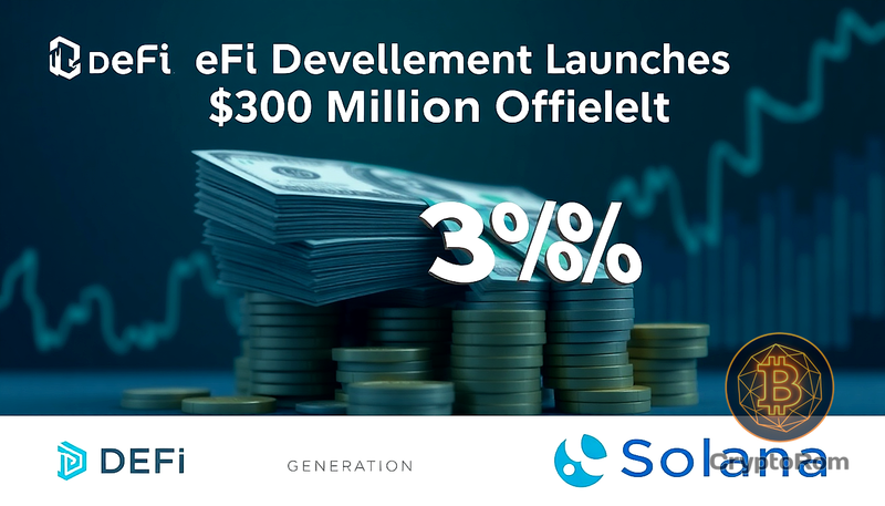 💰 DeFi Development запускает предложение на $300 млн с дивидендами 13%