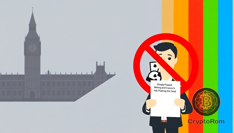 🚫 Великобритания планирует запретить рекламу азартных игр