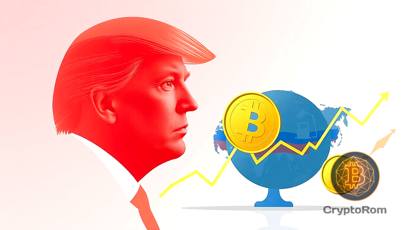 📉 Bitcoin ожидает испытания 18 октября из-за новых тарифов Трампа на Россию