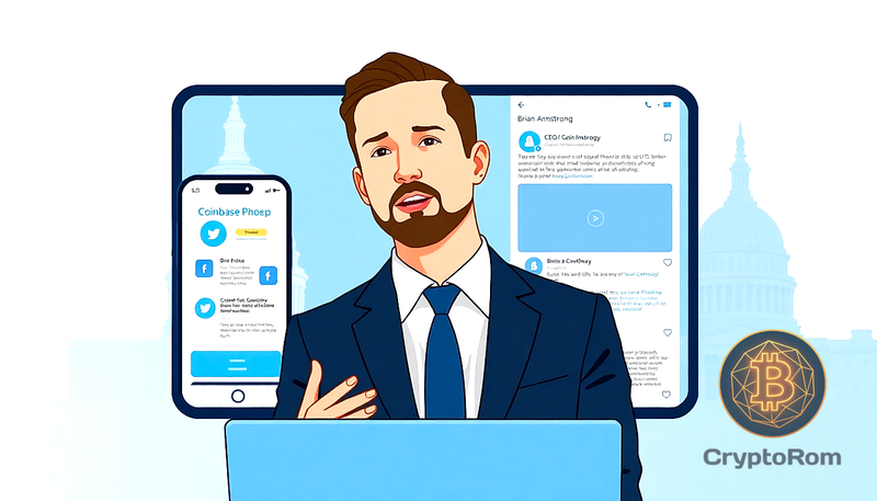 📰 Генеральный директор Coinbase обвиняется в провале CLARITY Act