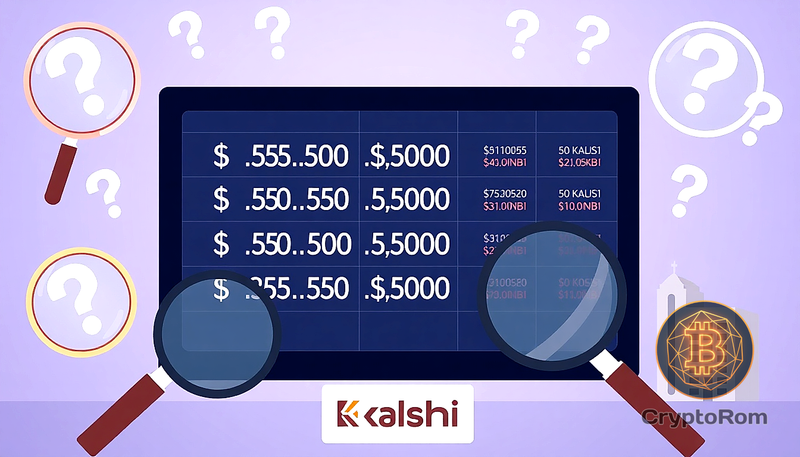 🚨 Kalshi обвиняется в надувании объемов криптовалюты