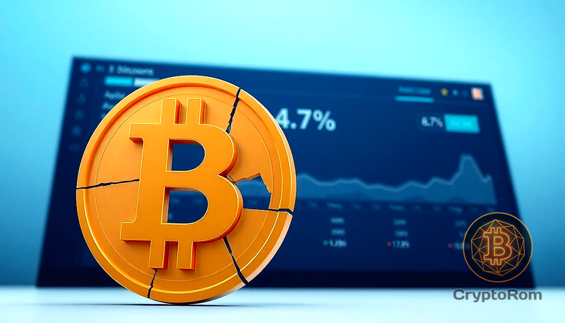 📉 Уменьшение ценовой подушки делает биткойн-кредиты более уязвимыми к падениям на 4,7%