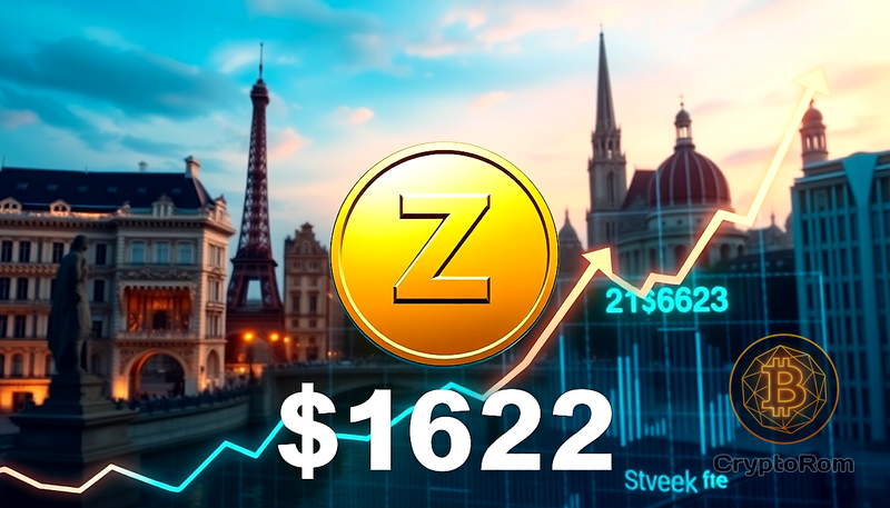 📈 Zcash достиг $1600 после листинга нового продукта в Европе